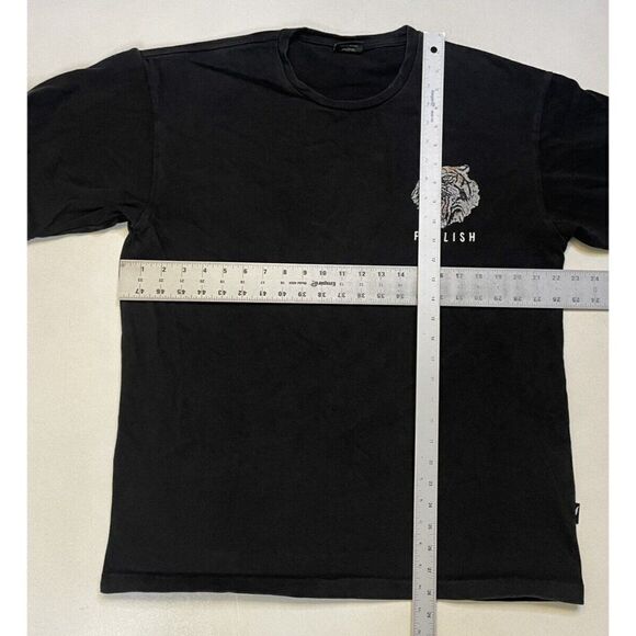 Publish Tiger Graphic T-shirt Men Large Black Short Sleeve - Picture 5 of 5